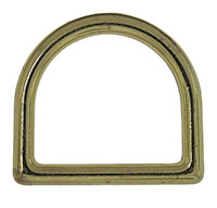 Solid Brass D-Ring